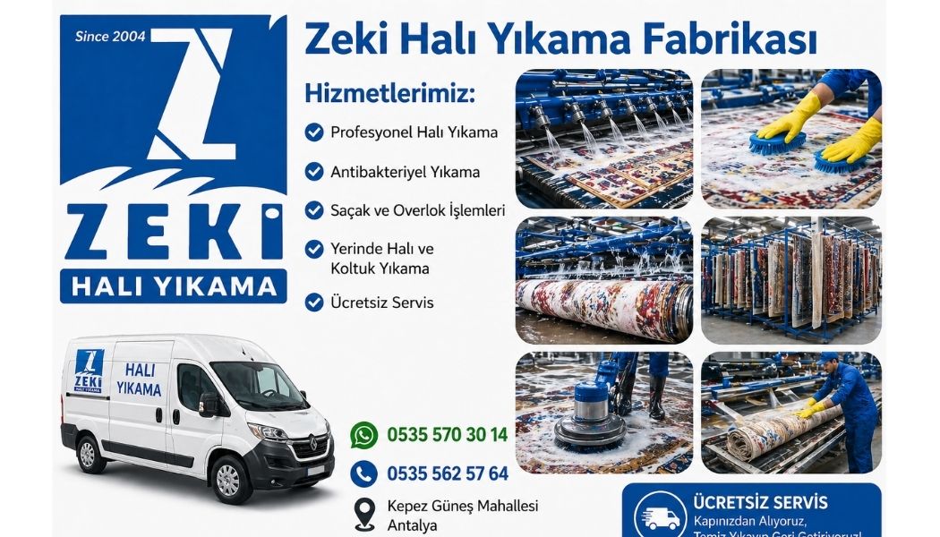 Kepez Güneş Mahallesi Halı Yıkama Fabrikası